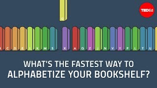 Whats the fastest way to alphabetize your bookshelf  Chand John [upl. by Preiser445]