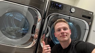 7 month UPDATE Lg Washer  Dryer review wm8900 [upl. by Viradis]