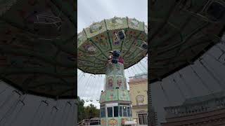 Beautiful Swing one of the most popular in prater amusement park Vienna Austria🇦🇹 [upl. by Constance]