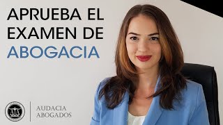 Como estudiar para el examen de abogacia [upl. by Fonda]