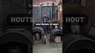 houtskool vs hout opstarten in de offset smoker  bbq [upl. by Irrac]