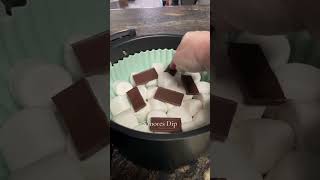 Air Fryer Smores Dip recipes shorts shortsvideo foodie [upl. by Einor89]