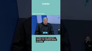 DATENA RESPONDE PABLO MARÇAL quotVOCÊ VAI CONVERSAR COMIGO É NA JUSTIÇAquot [upl. by Ignatia]