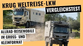 4x4 ReiseLkw in XS und XL Krug Rhino und Family 5700 im Vergleichstest [upl. by Rubetta]