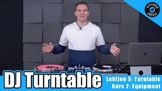 ALLES was du über einen DJTURNTABLE wissen musst  Technics Numark  Lektion 232  Praxis [upl. by Sualokin90]