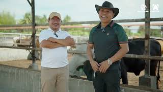 WITH SEC MANNY PIÑOL 3 CATTLE FEEDING [upl. by Enilrek]