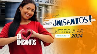 Vestibular 2024  UNISANTOS [upl. by Broddie566]