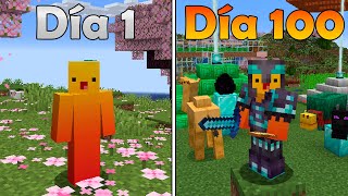 Sobreviví 100 Días en MINECRAFT HARDCORE pero en la 120 [upl. by Maher]