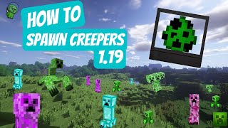 How To Spawn Creepers In Minecraft 119 [upl. by Yenduhc840]