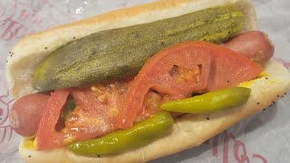 I tried a Chicago Style Hot Dog [upl. by Coppinger5]