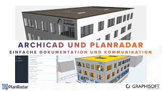 Archicad und PlanRadar  Einfache Dokumentation und Kommunikation in Bauausführung und Betrieb [upl. by Ednutabab]