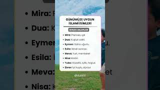 Günümüze Uygun İslami İsimler Nelerdir [upl. by Andros]