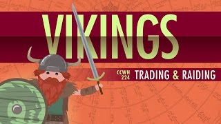 The Vikings  Crash Course World History 224 [upl. by Assirram887]