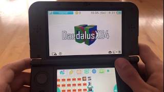 3DS Homebrew DaedalusX64  Ein N64 Emulator DeutschHD [upl. by Daffie152]