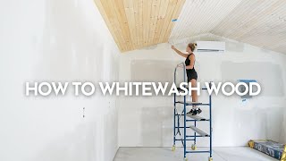 How to Whitewash Wood [upl. by Uaeb191]