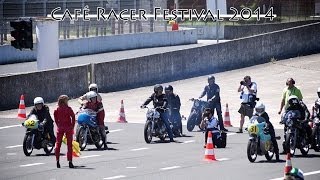 Café Racer Festival  Montlhéry 2014 [upl. by Leugimsiul]