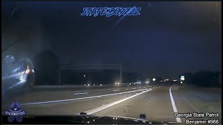 Cadet Gets His First PIT  Ford Escape Rolls Over Across The Freeway [upl. by Esimorp]