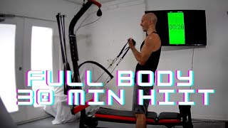 Bowflex Workout 30 min HIIT All upper body exercises Chest Back Biceps amp Abs  PR1000  Blaze [upl. by Brandyn]