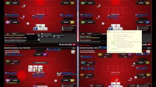 Bovada Poker Microstakes Session How to Win With A Short Stack [upl. by Wilmette537]