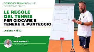 Le Regole per Giocare a Tennis  Lezione 4 di 12 [upl. by Medardas]