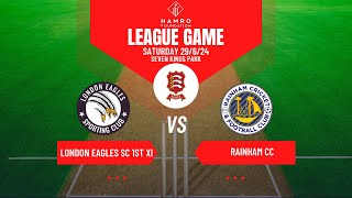 London Eagles vs Rainham CC Home Game [upl. by Elak]