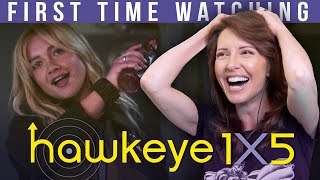 HAWKEYE 1x5 TV Show Reaction Yelena Rocks [upl. by Wincer770]