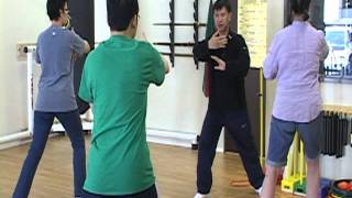 Yang Family Tai Chi practice prepare opening grasp birds tail [upl. by Waldos]