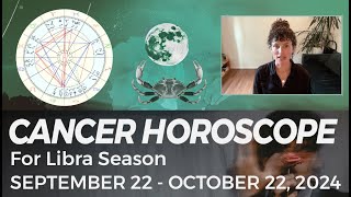 CANCER ♋️ Horoscope for Libra Season September 22  October 22 2024 [upl. by Ztnahc704]