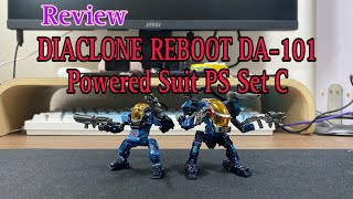 Review mô hình Takara Tomy DIACLONE REBOOT DA101 Powered Suit PS Set C Type [upl. by Retsbew323]