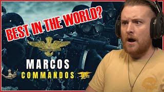 Royal Marine Reacts To The Marcos Commandos  Indian Special Forces [upl. by Tumer]