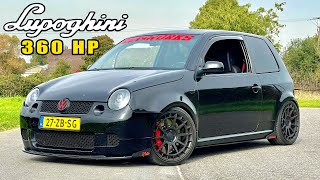 VW LUPO 20 TSI  Review on Autobahn NO SPEED LIMIT [upl. by Oba]