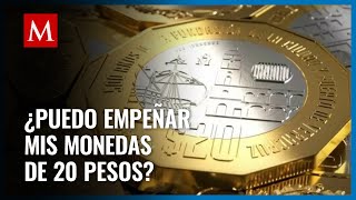 ¿El Nacional Monte de Piedad COMPRA monedas de 20 pesos [upl. by Arhat788]