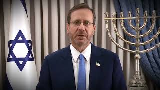 Israels President Isaac Herzog Delivers a Special Message to the Global Jewish Community [upl. by Salisbarry]