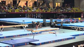 ELLIE BLACK ON BALANCE BEAM AT L’INTERNATIONAL GYMNIX 2024 [upl. by Shir]