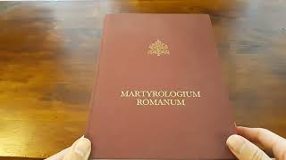 Review Martyrologium Romanum 2004 [upl. by Tratner780]