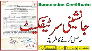 Succession Certificate procedure Pakistan  Succession Certificate Kaise Banaye in Urdu [upl. by Ocsirf]