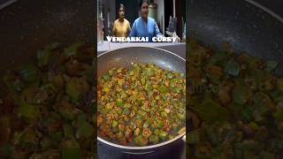 Vendakkai poriyal recipe  Urvasi mam style vendakkai curry  Ladiea finger curry recipe fypシ゚viral [upl. by Freeland]