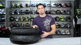 Bridgestone Battlax BT023 Tire Review at RevZillacom [upl. by Anaibaf260]