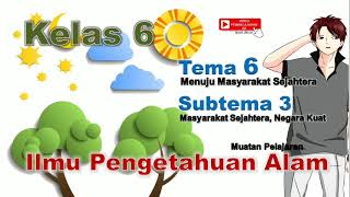 Video Pembelajaran IPA Kelas 6 Tema 6 Subtema 3 [upl. by Anayk361]