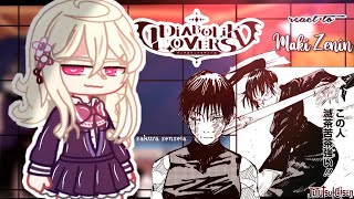 Diabolik Lovers react a Yui as Maki Zenin Gacha Club Jujutsu Kaisen • anime spoilers • 🇧🇷🇺🇸 [upl. by Neetsyrk525]