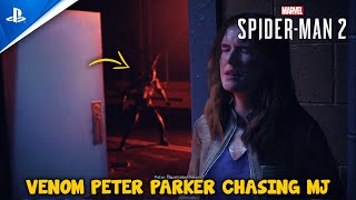 Venom Peter Parker Chasing MJ  SPIDERMAN 2 [upl. by Candida]