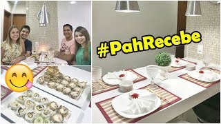 Vlog Recebendo em casa  Noite Japonesa PahRecebe  Paloma Soares [upl. by Port]