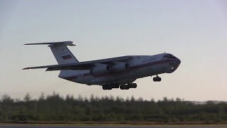 MChS Rossii Ilyushin Il76TD  Takeoff [upl. by Eerised491]