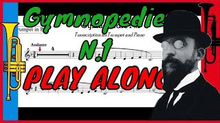 Erik Satie  Gymnopedie N1 Orchestral Accompaniment Play along Backing track [upl. by Farrison]