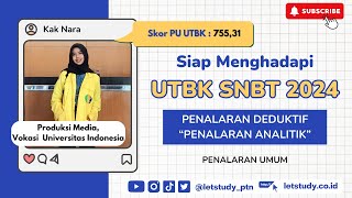 Penalaran Deduktif  Penalaran Analitik  UTBK SNBT 2024 [upl. by Anair]