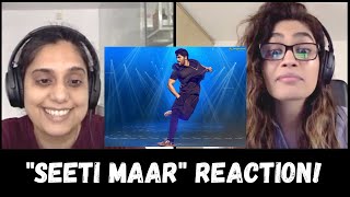 Seeti Maar REACTION  DJ Allu Arjun Pooja Hegde DSP [upl. by Liddle]