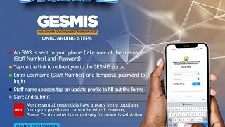 SETTING UP THE GESMIS APP ON LAPTOPDESKTOP [upl. by Eidnar980]