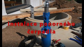 Instalace ponorného čerpadla [upl. by Yensehc]