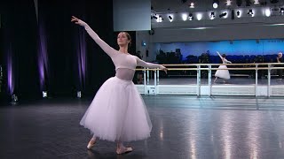 Marianela Nuñez rehearses The Royal Ballets Giselle WorldBalletDay 2021 [upl. by Nrubua]