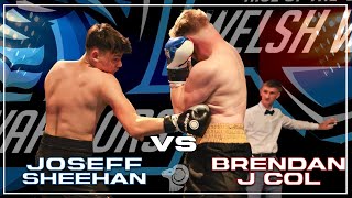 Joseff Sheehan vs Brendan J Col BOXINTG TITLE FIGHT [upl. by Nicole]